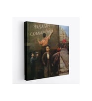 Yaşasın Cumhuriyet Yazan Çocuklar Kanvas Tablo-5896