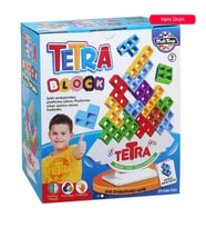 Tetra Block - Platformu Yıkan Oyunu Kaybeder - Mavi Su Dünyası (Çok Renkli)