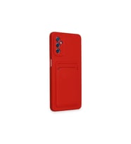 Galaxy A14 4g Kılıf Kelvin Kartvizitli  - Kırmızı