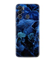 Tecno Pova Neo Kılıf Silikon Desen Özel Seri Blue Foid 1628