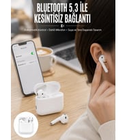 2.nesil Yeni Model Tws Bluetooth Kulaklık Dokunmatik Kontrol Yüksek Ses Kaliteli Yeni Nesil