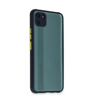 C11 Kılıf Miami Şeffaf Silikon - Lacivert