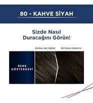 Men Perfect Saç Boyası 80 - Kahve Siyah, 80 Ml (4 Paketi)