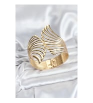 Mey İthalat® Pirinç Gold Renk Vintage Kadın Bileklik