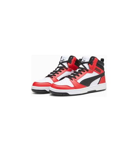 Puma REBOUND V6 392326-04 Erkek Günlük Sneakers (Beyaz-Siyah)