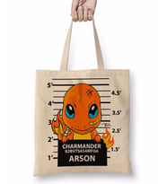 Charmander Bad Boy Pokemon Bez Çanta Uzun Saplı