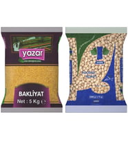 Yazar Pilavlık Bulgur 5 Kg. + Koçbaşı Nohut 5 Kg.