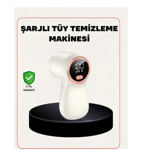 Mey İthalat® Şarjlı Tüy Temizleyici Paslanmaz Çelik Bıçaklı