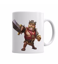 Clash Of Clans  Rei Barbaro Kupa Bardak Porselen