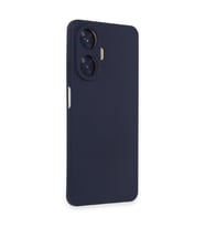 Realme C55 Kılıf Nano İçi Kadife Silikon - Mor