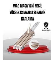 Ayarlanabilir Isılı Bukle Saç Maşası