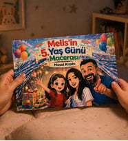 Kişiye Özel Aile Hikaye Kitabı – Fotoğraflı Anı & Masal Kitabı