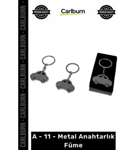 Özel Üretim Lüks Şık Promosyon Lazer Baskılı Kurumsal Dayanıklı Hediye A 11 Metal Anahtarlık Füme