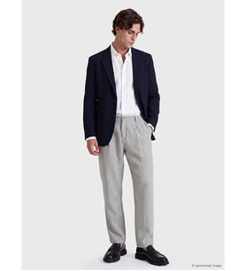 LCW Vision Lacivert Regular Fit Erkek Blazer Ceket