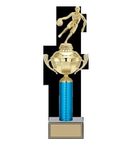 ODAK KUPA - Figürlü Kupalar - Basketbol Kadın Figürlü Kupalar FG-052 A - 41 cm