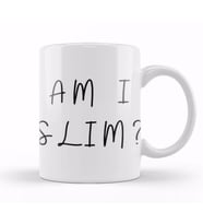 AM I SLIM Kupa Bardak Porselen