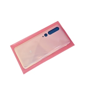 Tkgz Xiaomi Mİ 10 Arka Kapak Arka Kapak 5G (CAM) PEMBE