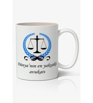 Avukatlar Günü Temalı Baskılı Kupa Bardak Baskılı Kahve Kupa Bardak-7
