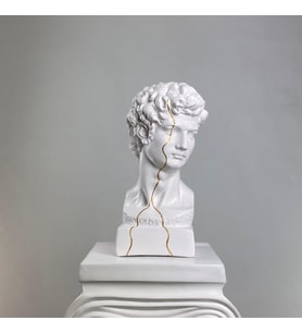 David 'Gold Streak' Dekoratif Heykel, Pop Art Roma Yunan Heykelleri