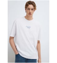 Mavi M0613290-620 Baskılı Tişört Erkek T-Shirt (Beyaz)
