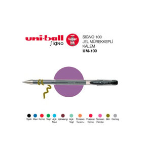 Uniball Signo Fine 0.7 Jel Kalem Yeşil Um-100