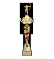 ODAK KUPA - Figürlü Kupalar - Okçu Figürlü Kupalar FG-078 A - 58 cm