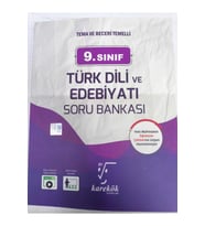 Karekök Yayınları KAREKÖK YAYINLARI 9.SINIF TÜRK DİLİ VE EDEBİYATI SORU BANKASI 2025 YENİ BASKI (Çok Renkli)