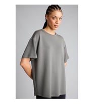 Defacto Sporcu Haki Kadın T-Shirt D7127AX/KH521