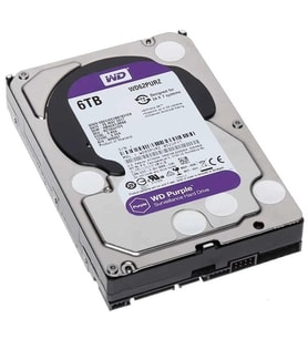WD 6TB PURPLE WD62PURZ 256MB 5400RPM GÜVENLİK DİSKİ