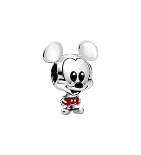Nur Silver Mickey Mouse Gümüş Charm NUR-BL00200