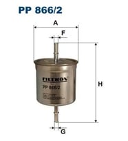FILTRON PP8662 Yakit Filtresi 30620512