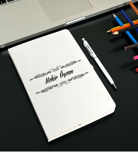 Kişiye Özel Deri Tasarım Defter TS02