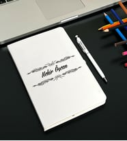 Kişiye Özel Deri Tasarım Defter TS02