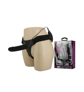 Vito 6.8” Titreşimli Strapon Kemer Seti