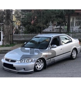  Honda Civic İes Lip Üniversal 2 Parça Astra H Tipi Esnek Tampon Eki