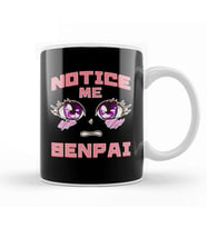 Notice Me Senpai Anime Cute Anime Eyes Japanese Kupa Bardak Porselen