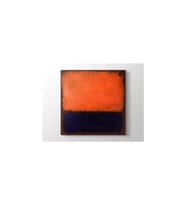 Mark Rothko - No 14 1960 Tablo 60 X 60 Cm