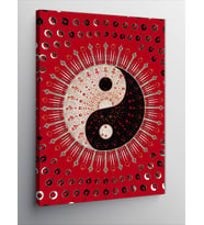 Kanvas Tablo Denge Ying Yang Sembolü