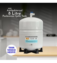 SU ARITMA CİHAZI SU TANKI 2.2 GALON 8 LT Tank Vanası Hediye!