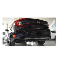 Çmk Honda Civic Fc5 2016-2020 Arka Tampon Alt Çıta Nikelaj