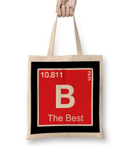 Boron The Best Element Bez Çanta Uzun Saplı