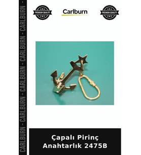 Özel Üretim Denizci Hediyelik Aksesuar Metal Çapalı Pirinç Anahtarlık 2475B