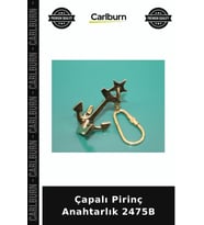 Özel Üretim Denizci Hediyelik Aksesuar Metal Çapalı Pirinç Anahtarlık 2475B