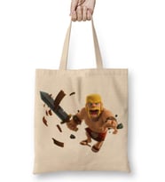 Clash of Clans Barbaro War Bez Çanta Uzun Saplı