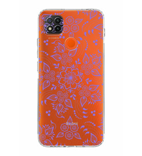 Xiaomi Redmi 10A  Kamera Korumalı Kapak Nostalji Desen Tasarımlı Şeffaf  Kılıf