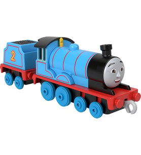 Thomas & Friends Fisher-Price Edward Die Cast Sürgülü Oyuncak Lokomotif, 3 Yaşından Büyük Okul Önces (Krem)