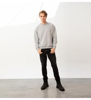 Nors Fenrir Sweatshirt Açık Gri Melanj