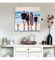 Premium Kişiye Özel 2 Adet Metal Poster Tablo Full Hd Kalite Baskı 30x30 Cm