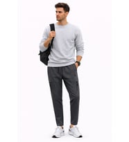 Erkek Kargo Jogger Pantolon – Rahat Kesim, Günlük & Spor Kullanım 2796 Gri