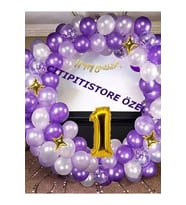 Parti Dekoratif Balon 1 Yaş